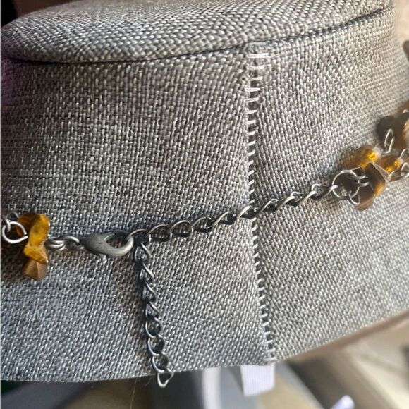 Natural Stone Layered Necklace - Picture 4 of 4